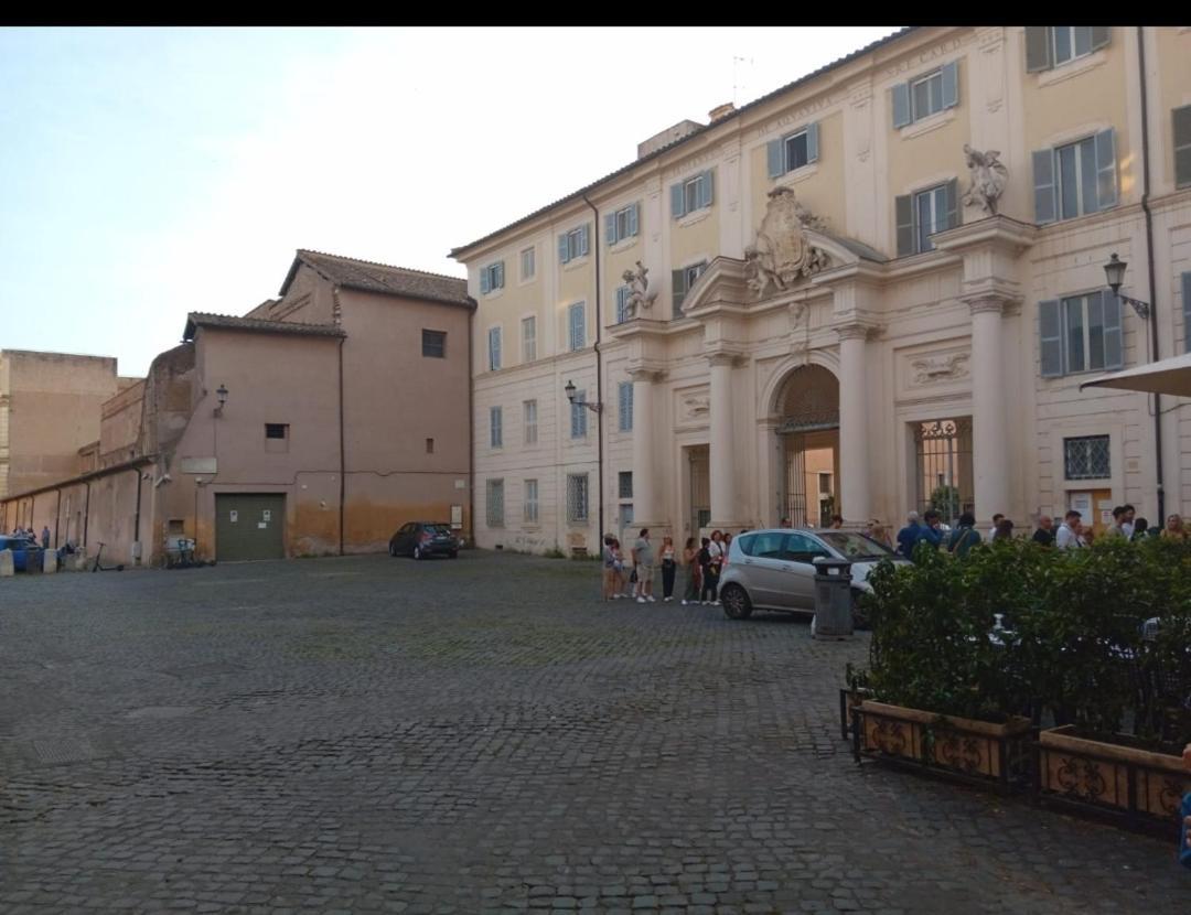 Attico Con Terrazza Santa Cecilia Apartment Rome Bagian luar foto